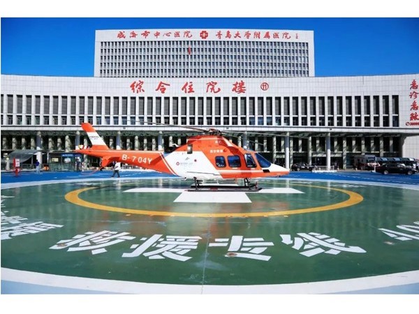 山東威海市中心醫院—魯泰無機預涂板應用