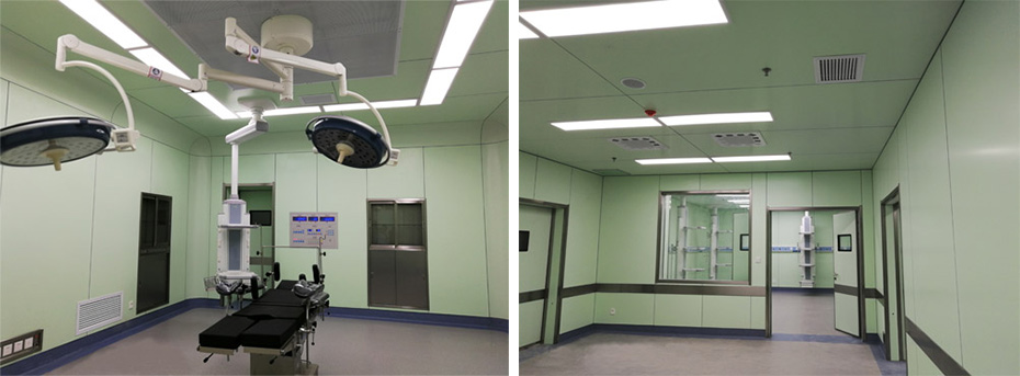 山東臨沂羅莊區人民醫院—抗菌板應用