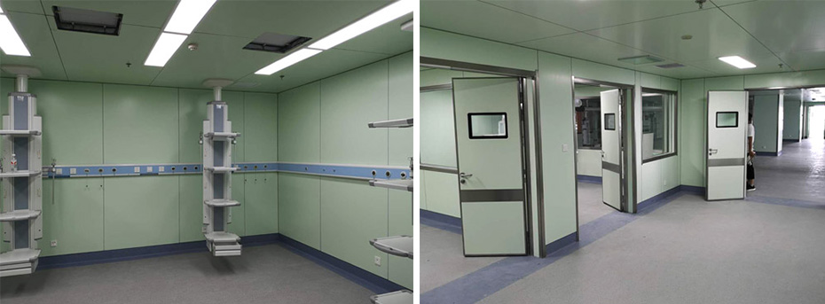 山東臨沂羅莊區人民醫院—抗菌板應用