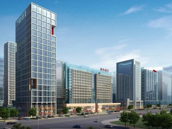 山東濰坊陽光100城市廣場—冰火板應用