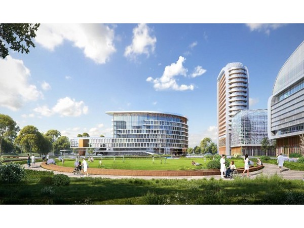 湖北省武漢市肺科醫(yī)院新院—魯泰無機預(yù)涂板應(yīng)用